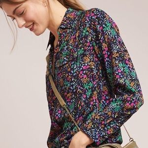 Anthropology Maeve button up size 2